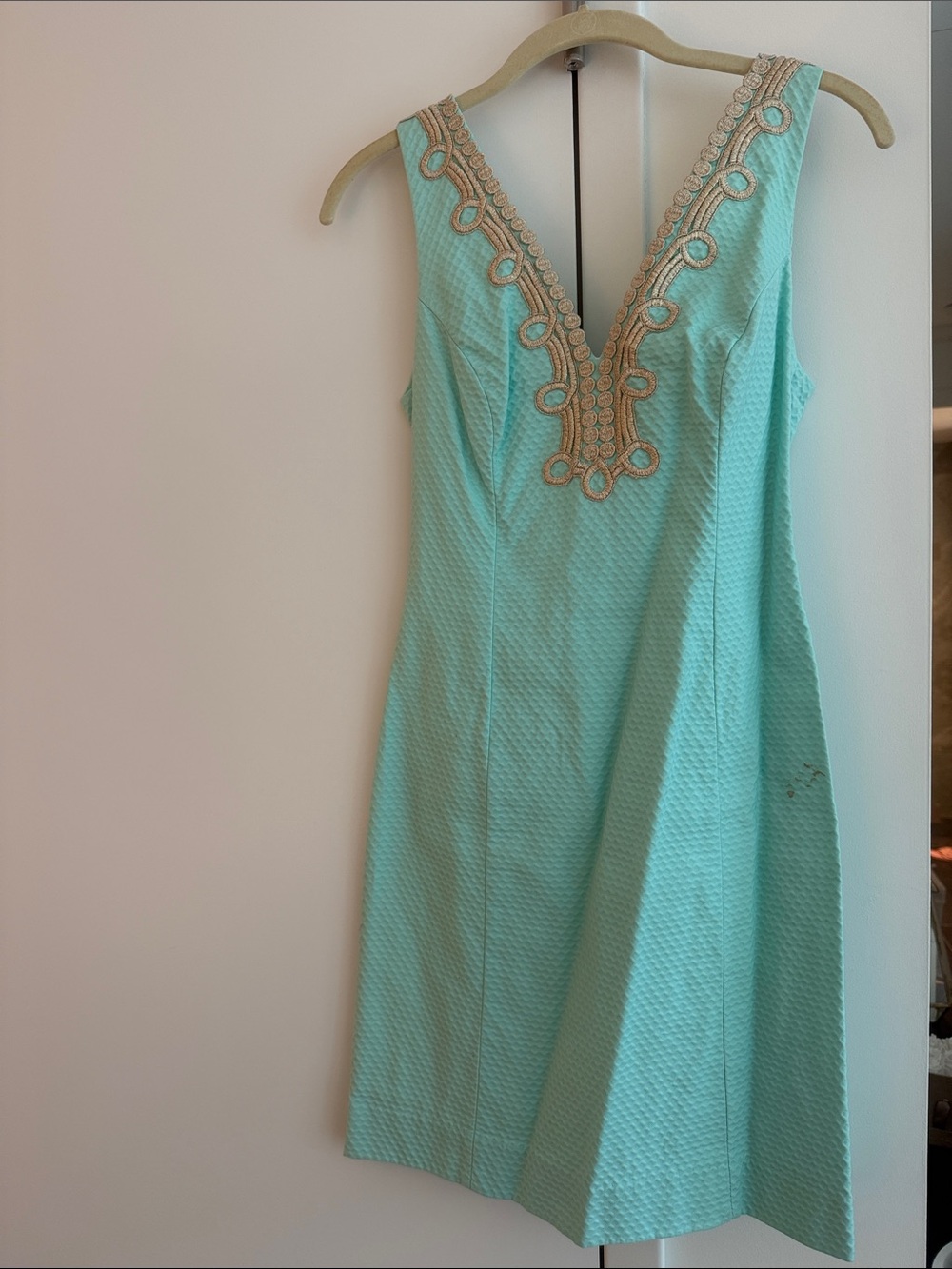 Lilly Pulitzer vneck Embroidered Dress